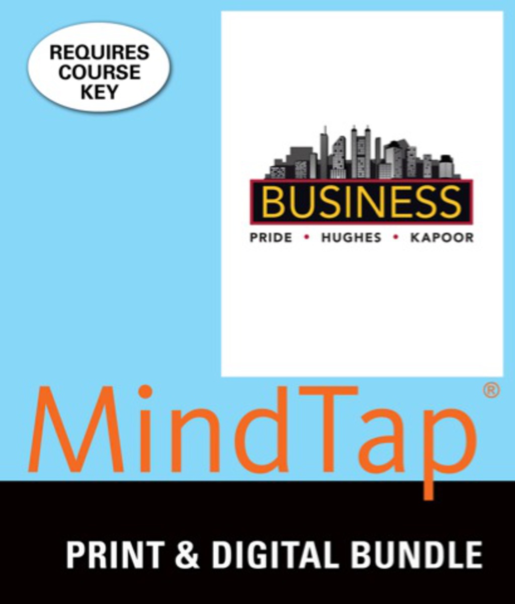 MindTap Business, [Instant Access], 1 term (6 months)  â€“ PDF/EPUB Version Downloadable
